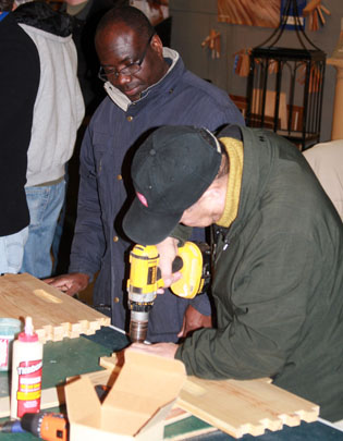 Pre-drilling hive body parts